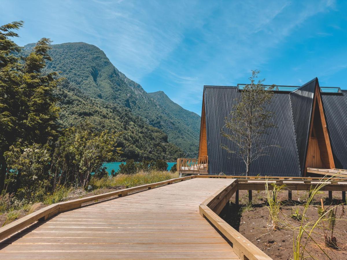 Tawa Refugio Del Puelo Hotell Puelo River Exteriör bild
